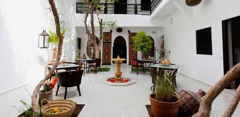 Imagen de los interiores del Riad Lhena. Foto 20