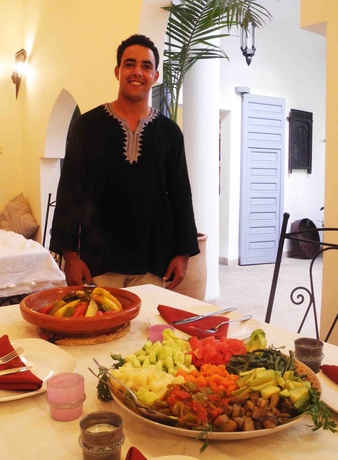 Imagen del bar/restaurante del Riad Linda, Marrakech. Foto 6