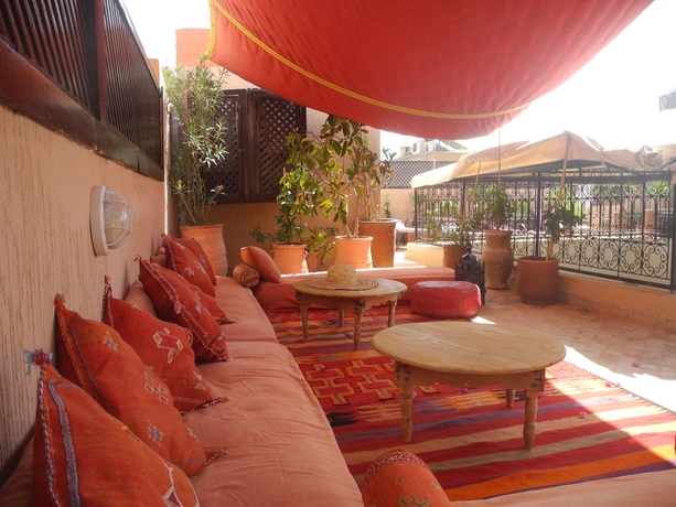 Imagen de los exteriores del Riad Linda, Marrakech. Foto 14