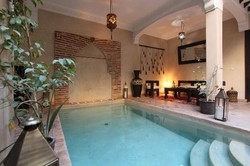 Imagen de la piscina del Riad L'oiseau Du Paradis. Foto 10