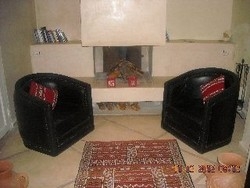 Imagen de los interiores del Riad L'orange Bleue. Foto 11
