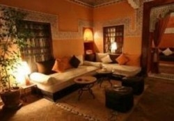 Imagen de los interiores del Riad Mauresque. Foto 9