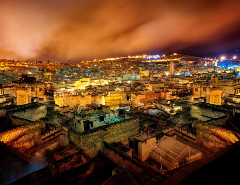 Imagen general del Riad Mouna, Fez. Foto 3