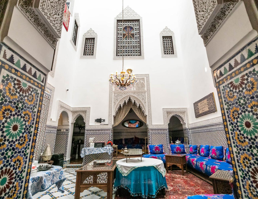Imagen general del Riad Mouna, Fez. Foto 5