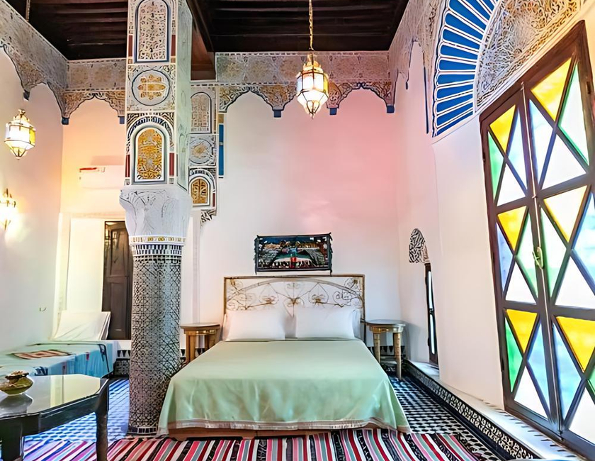 Imagen general del Riad Mouna, Fez. Foto 6