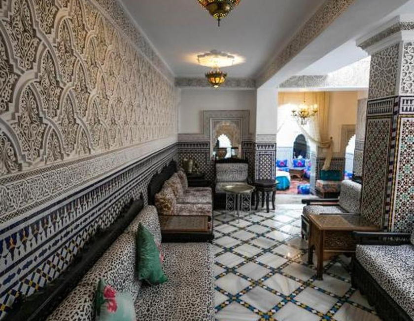 Imagen general del Riad Mouna, Fez. Foto 12