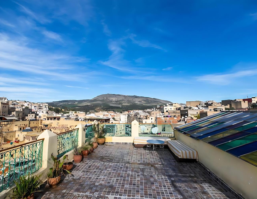 Imagen general del Riad Mouna, Fez. Foto 14