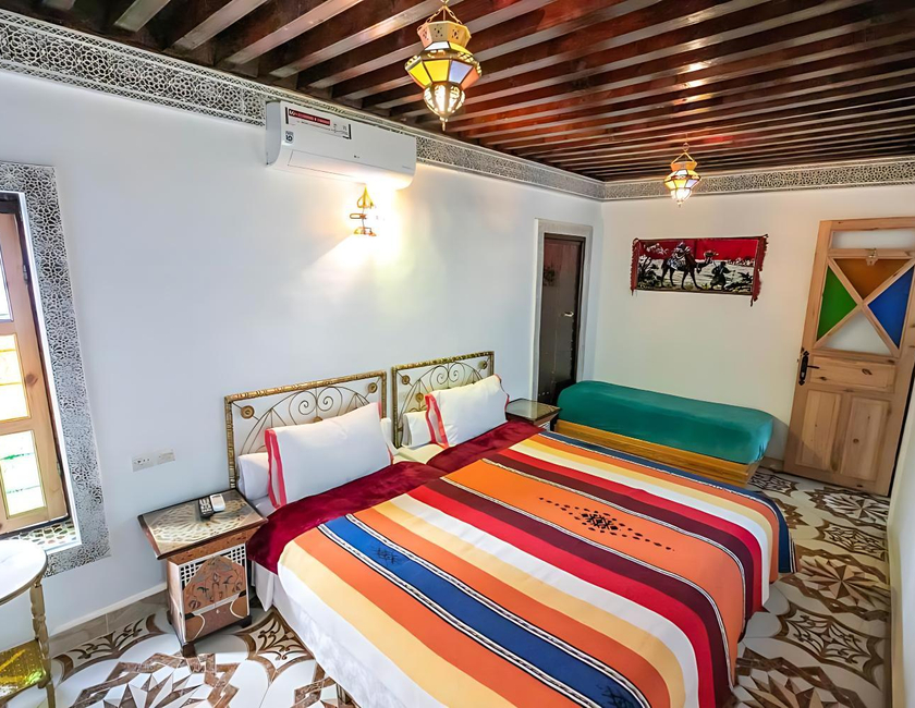 Imagen general del Riad Mouna, Fez. Foto 15