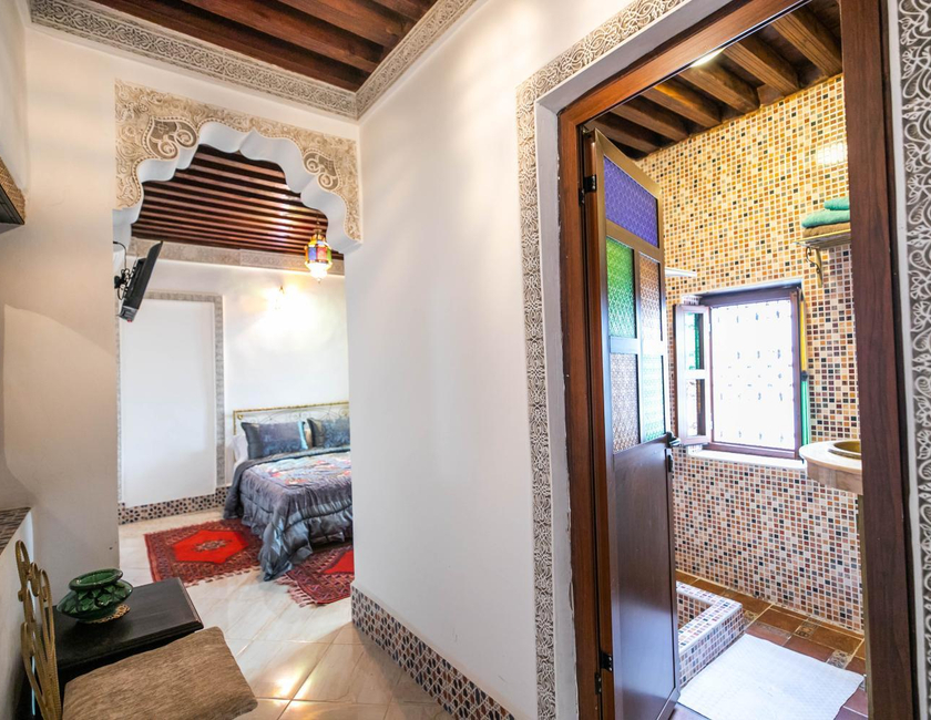 Imagen general del Riad Mouna, Fez. Foto 17