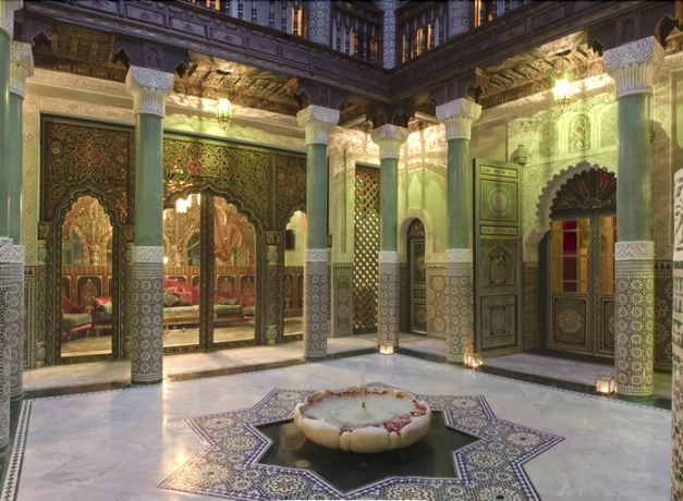Imagen de los interiores del Riad Mumtaz Mahal. Foto 17