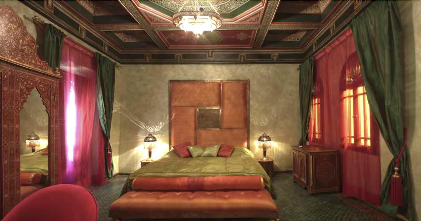 Imagen de la habitación del Riad Mumtaz Mahal. Foto 11