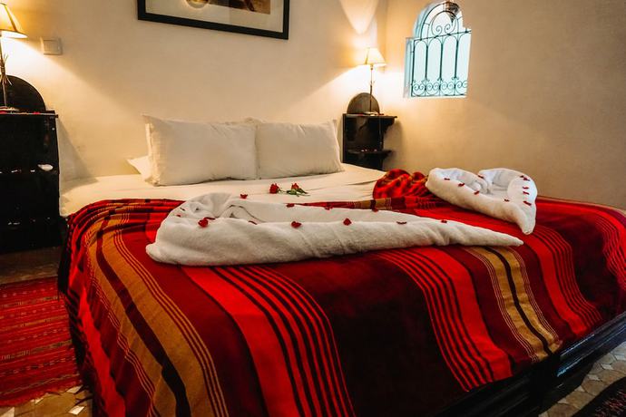 Imagen de la habitación del Riad Nora, Marrakech. Foto 12