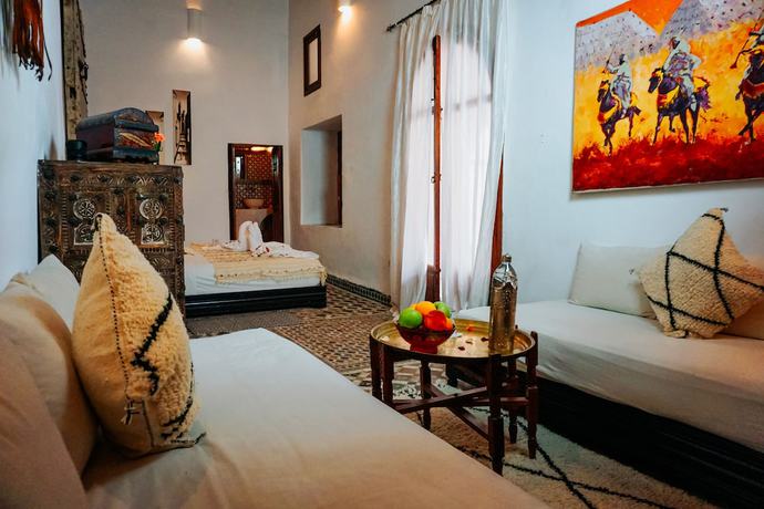 Imagen de la habitación del Riad Nora, Marrakech. Foto 16
