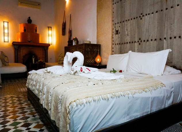 Imagen de la habitación del Riad Nora, Marrakech. Foto 17