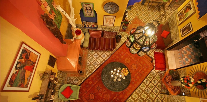 Imagen de los interiores del Riad Numéro 10. Foto 16