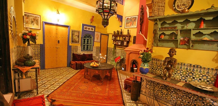 Imagen de los interiores del Riad Numéro 10. Foto 17