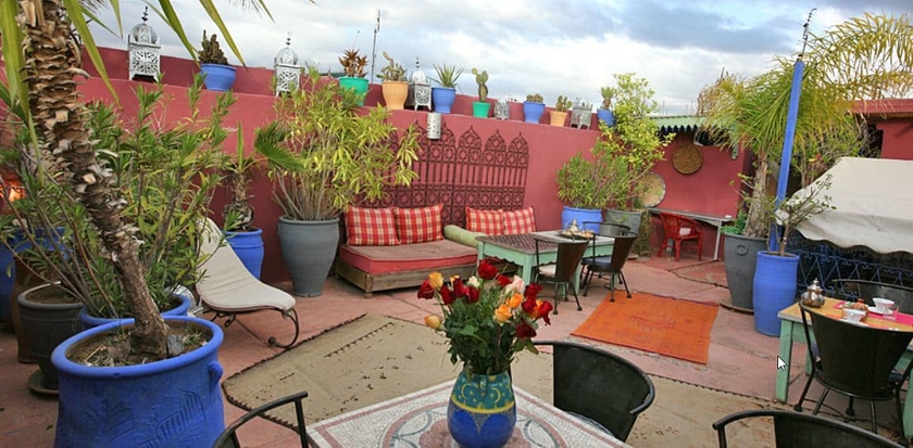 Imagen de los exteriores del Riad Numéro 10. Foto 12