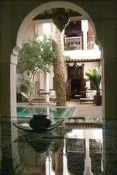 Imagen de la piscina del Riad Palmier, Marrakech. Foto 11
