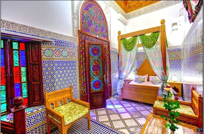 Imagen de la habitación del Riad Rcif. Foto 4