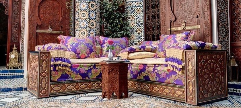 Imagen de los interiores del Riad Rcif. Foto 16