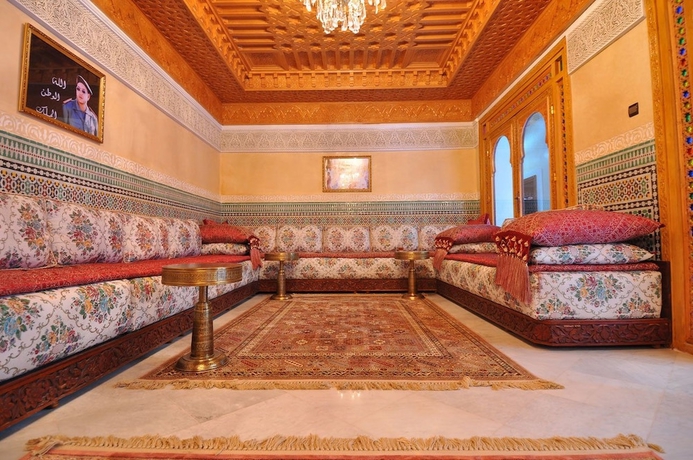 Imagen de los interiores del Riad Reda, Fez. Foto 13