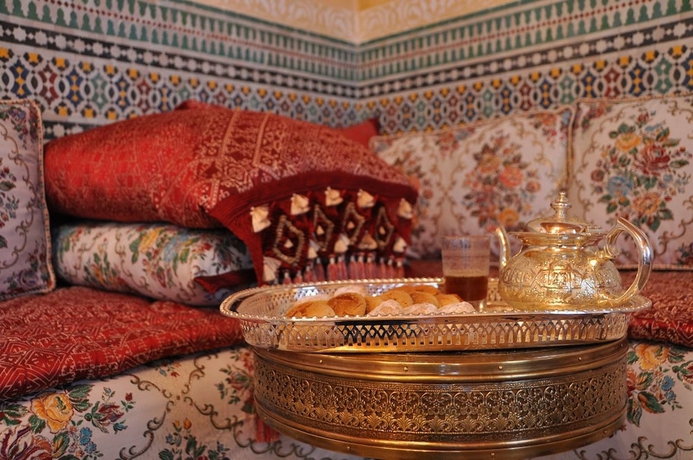 Imagen del bar/restaurante del Riad Reda, Fez. Foto 6