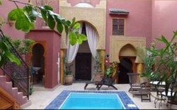 Imagen de la piscina del Riad Rita, Marrakech. Foto 12