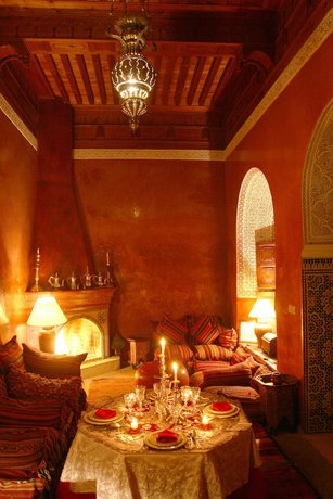 Imagen del bar/restaurante del Riad Samsara, Marrakech. Foto 2