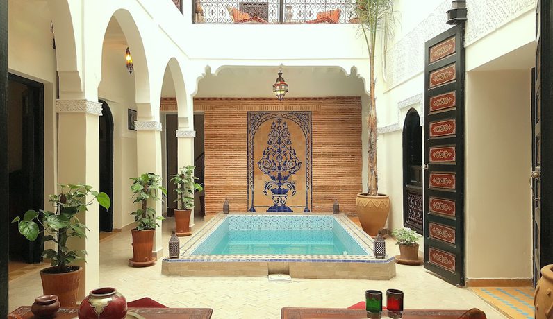 Imagen de los interiores del Riad Shukran. Foto 7