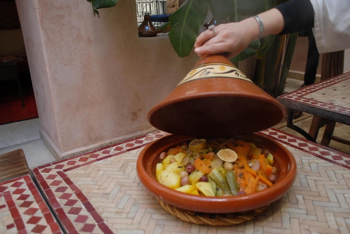 Imagen del bar/restaurante del Riad Sidi Mimoune. Foto 2