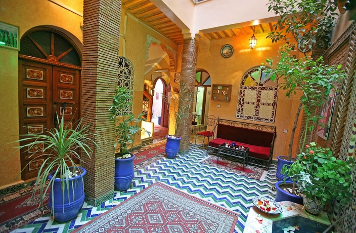 Imagen de los interiores del Riad Taghazoute. Foto 17