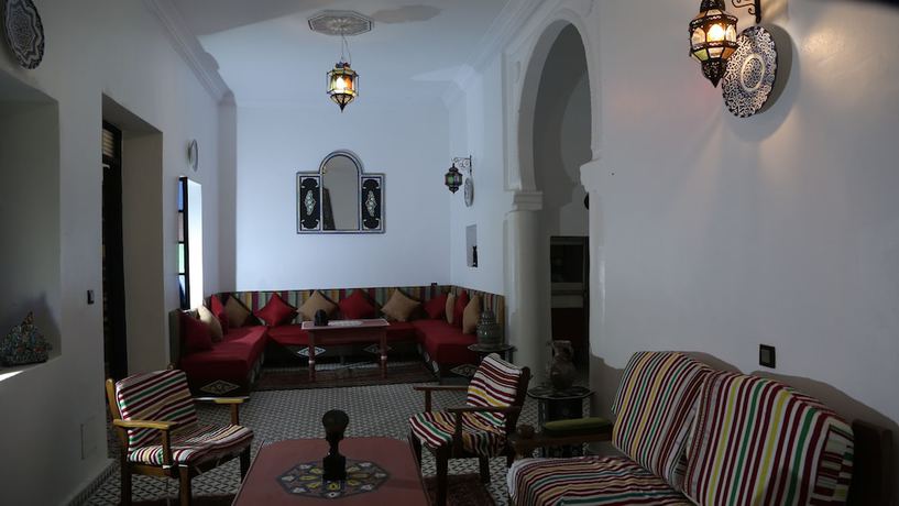 Imagen del bar/restaurante del Riad Tingis, Antigua Medina - Tánger. Foto 2