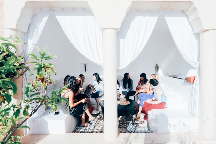 Imagen de los interiores del Riad Tizwa. Foto 19