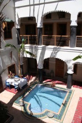 Imagen de la piscina del Riad Zanzibar, Marrakech. Foto 11