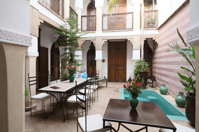 Imagen de los interiores del Riad Zenithya. Foto 8