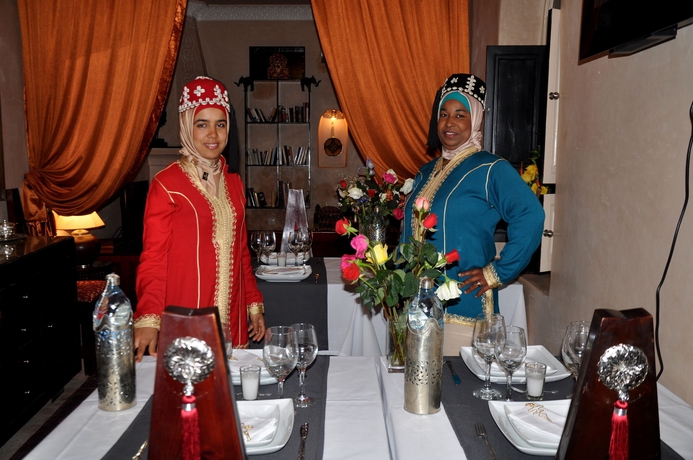 Imagen del bar/restaurante del Riad Zoraida. Foto 3