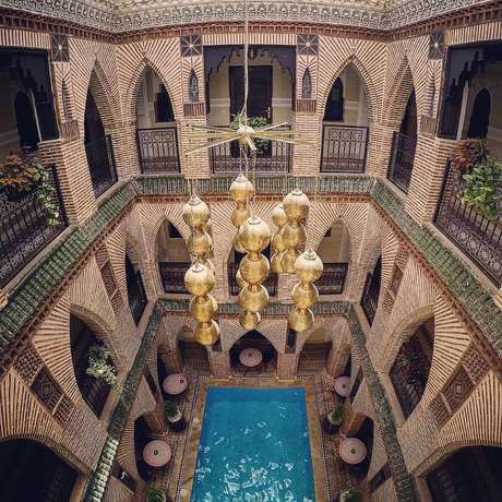 Imagen de los interiores del Riad and Spa Challa. Foto 17