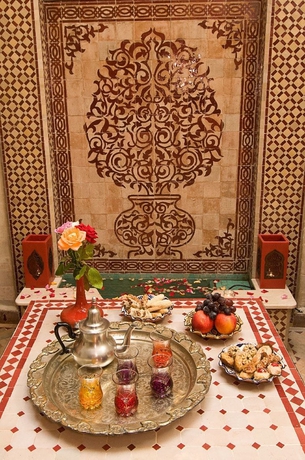 Imagen del bar/restaurante del Riad la Rose Orientale. Foto 2