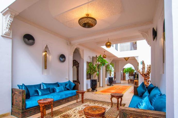 Imagen de los interiores del Riad la cl&eacute; d'or, Marrakech. Foto 13