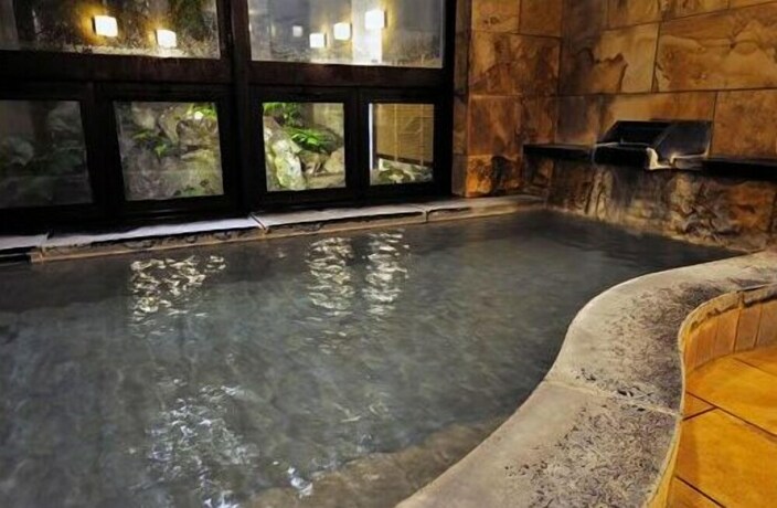 Imagen de la piscina del Ryokan Hakuba Onsen Shirouma-so. Foto 32