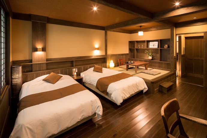 Imagen de la habitación del Ryokan Kurokawa Onsen Wakaba. Foto 3