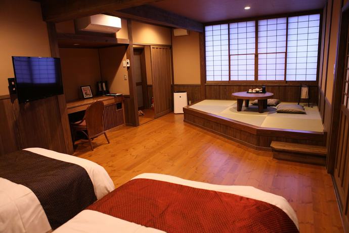 Imagen de la habitación del Ryokan Kurokawa Onsen Wakaba. Foto 13