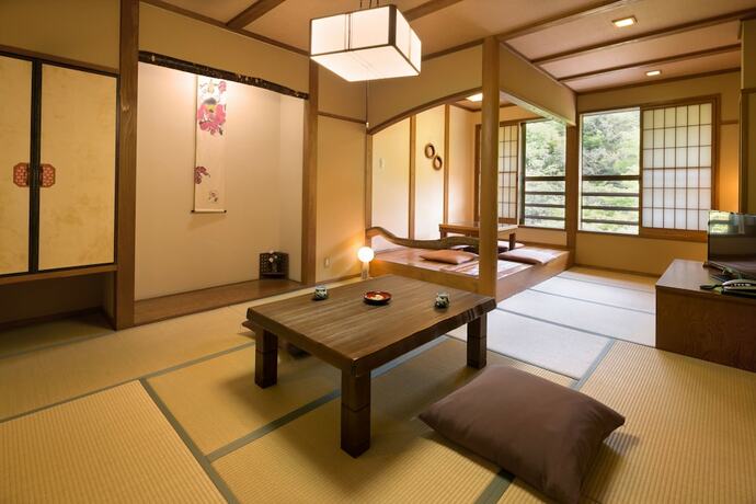 Imagen de la habitación del Ryokan Kurokawa Onsen Yamabiko. Foto 13