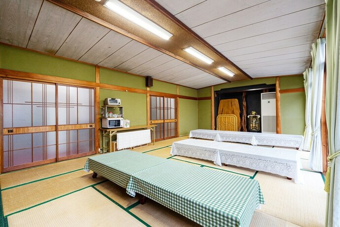 Imagen del bar/restaurante del Ryokan OYO Chikazaki Bekkan Genkai. Foto 6