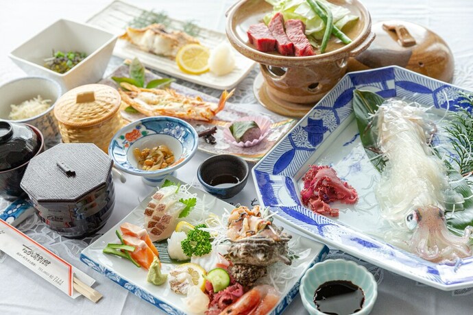 Imagen del bar/restaurante del Ryokan OYO Chikazaki Bekkan Genkai. Foto 7