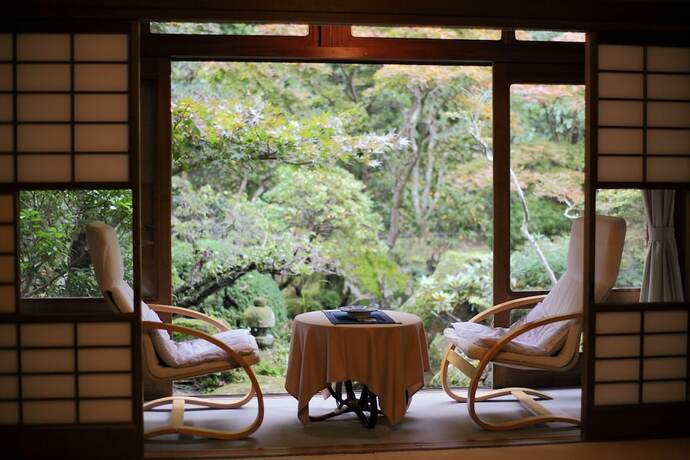 Imagen de los exteriores del Ryokan Shimizu, Yufu. Foto 28