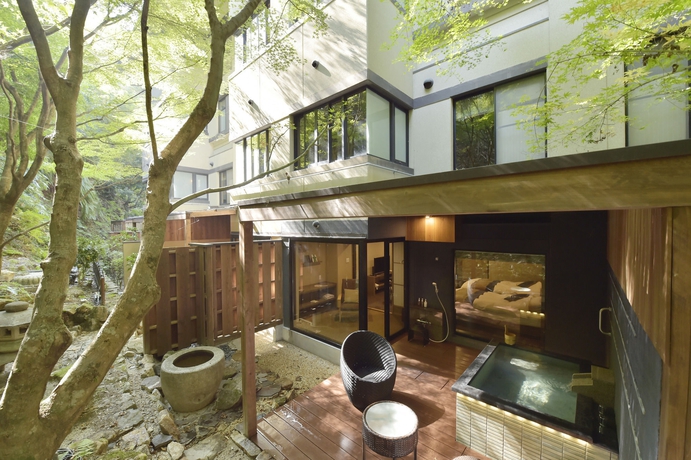 Imagen de los exteriores del Ryokan Sumiya Kihoan. Foto 14