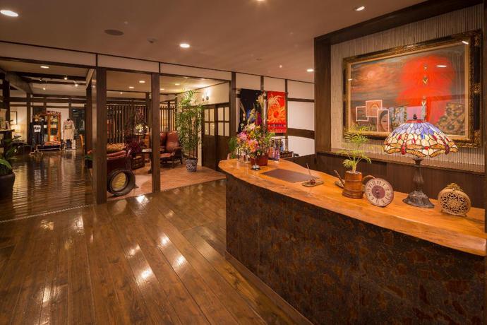 Imagen de los interiores del Ryokan Yufuin Dining Kitchen Zen. Foto 7