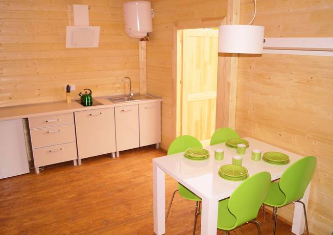 Imagen de la habitación del Viviendas Turísticas Vacacionales Domki Onyx. Foto 7
