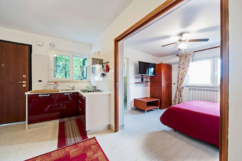 Imagen de la habitación del Viviendas Turísticas Vacacionales Mons Aureus Resort. Foto 6